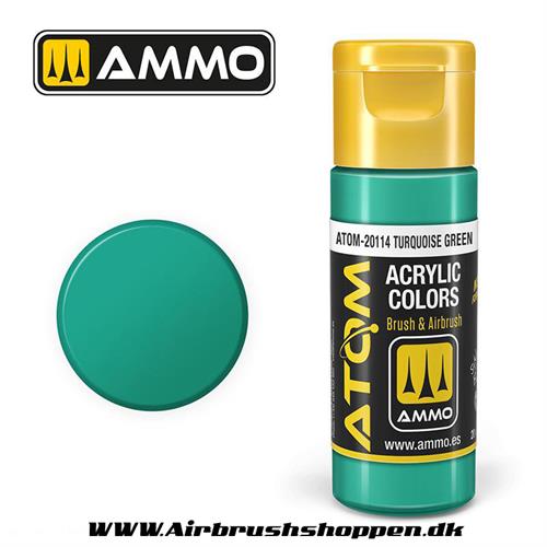 ATOM-20114 Turquoise Green  -  20ml  Atom color